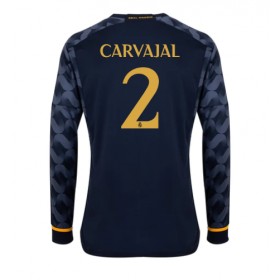 Real Madrid Daniel Carvajal #2 Borta Kläder 2023-24 Långärmad